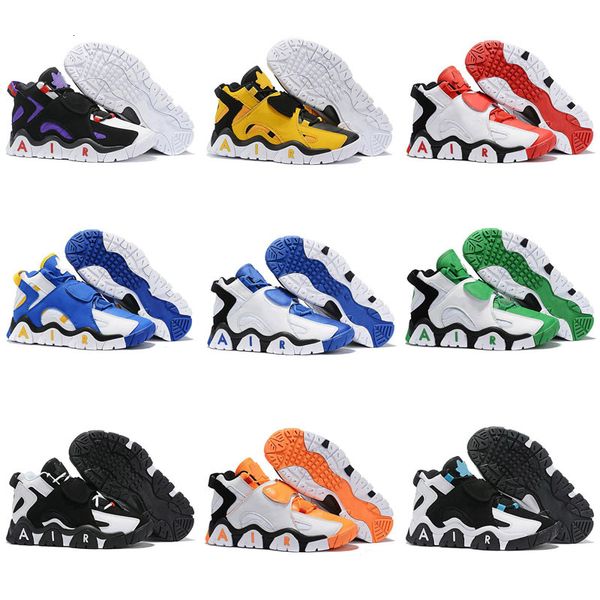 

2020 new mens basketball shoes air barrage mid qs black hypergrape kids trainers sports sneakers cd9329-001