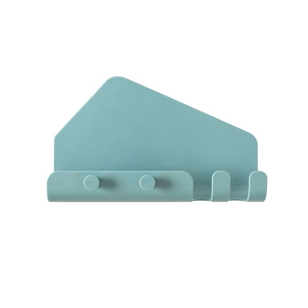 

2pcs adhesive hook seamless mobile phone tablet charging holder storage rack wall hook for home living room bedroom