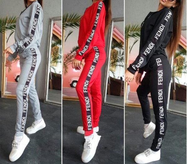 

Женщины Высококачественный спортивный костюм куртка на молнии + длинные брюки 2 ш