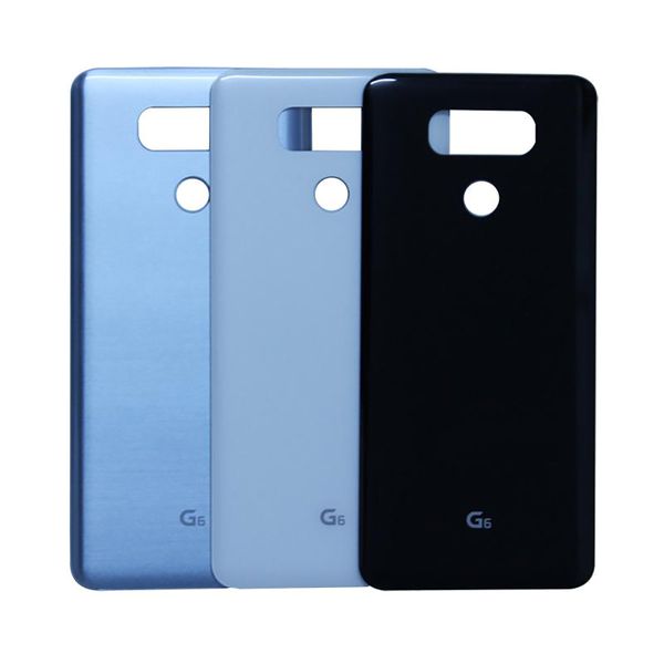 

10pcs battery back cover glass replacement for lg g6 h870 h871 h872 h873 ls993 rear back battery housing door