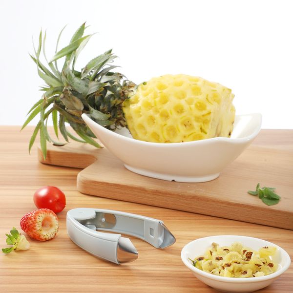 

кухня основной remover ананас cutter клубничного huller многофункциональные плоды томат листьев стебель remover gadget пинцет
