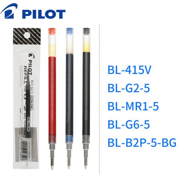 

12 pcs/lot gel ink refill original japan pilot bls-g2 0.7mm/1.0mm office and school stationery wholesale