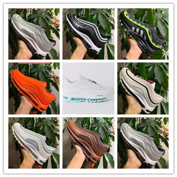 

mschf x inri jesus shoes cushion running shoes run men women triple black dark grey orange white yarn sports shoes sneakers size 36-45