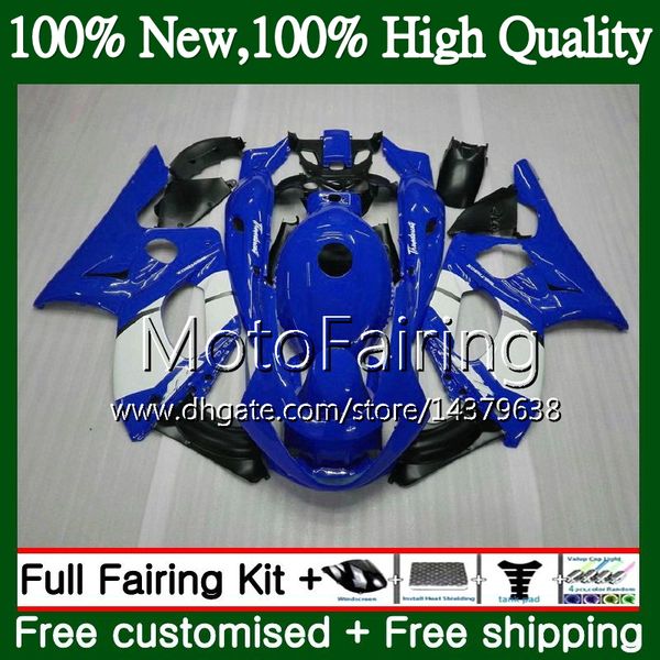 

body for yamaha thundercat yzf600r 02 03 04 05 06 07 blue white 86mf24 yzf 600r yzf-600r 2002 2003 2004 2005 2006 2007 fairing bodywork