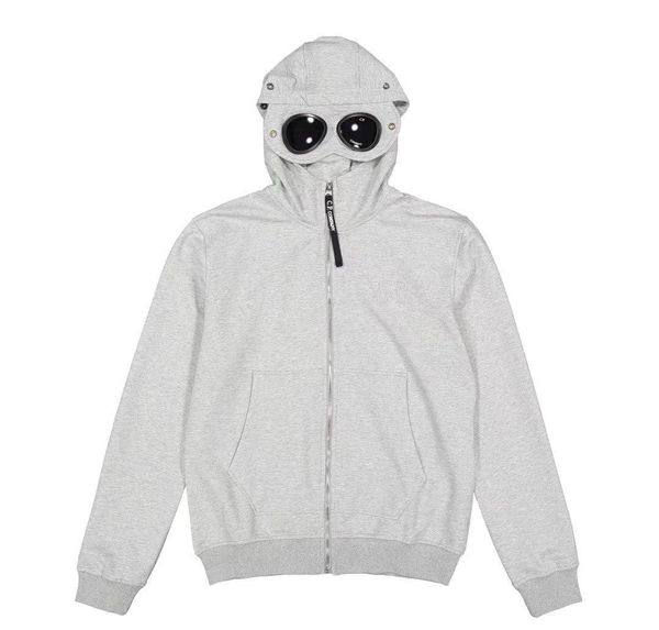 

new 18ss c.p. company cardigan zipper hooded sweater men s and women s jacket jacket m-- 2xl, Black;brown