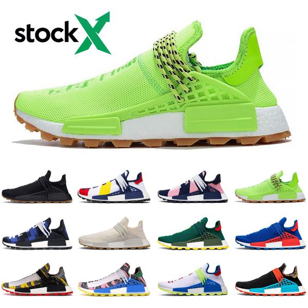 

nmd human race stock x pharrell williams running shoes men women hu trail heart mind outdoor mens trainers sports sneakers runners