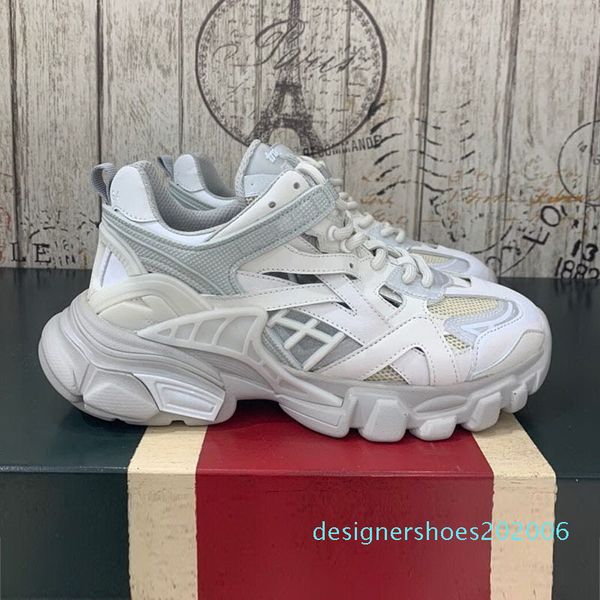 

women paris designer platform luxury shoes triple s sneakers layer combination fashion casual retro day sport running shoes 5.5- 8 d06, Black