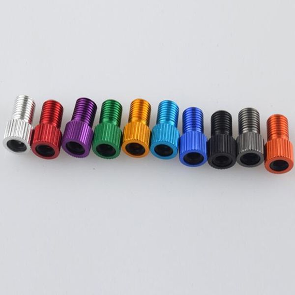 

5pcs/lot bicycle valve bike aluminum alloy french connector adapter racing bike inner tube valve stem
