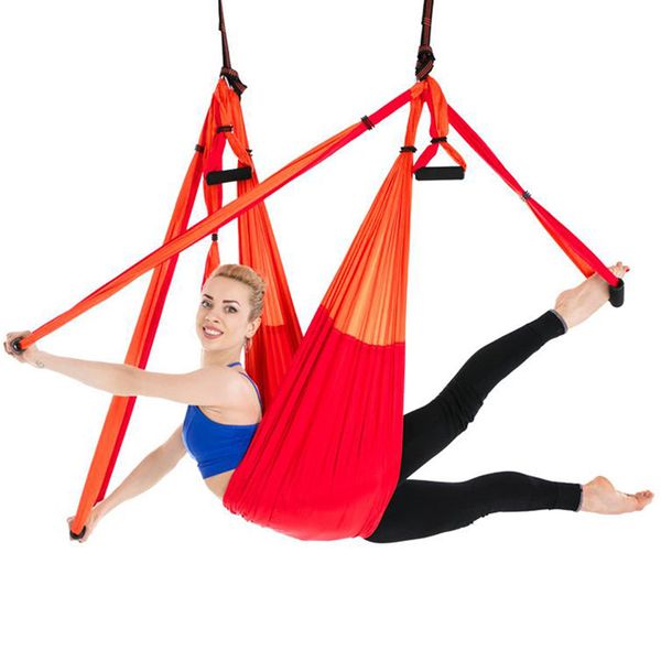 aerial yoga swing set yoga sling inversion tool hammock sling...