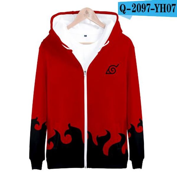 

fashion cool 3d printing naruto zipper hoodies boy&gril sweatshirts 3d casual zipper hooded jacket naruto hoodies, Blue;gray