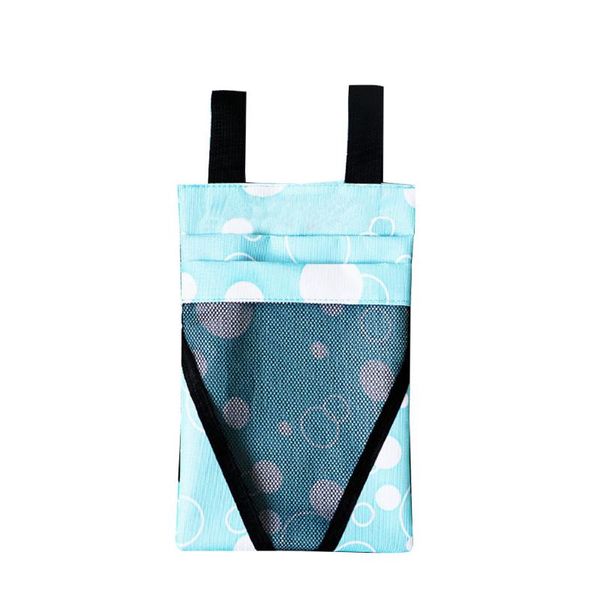 

magic sticker foldabled books bicycle water resistant practical double layer mobile phone storage bag car seat oxford cloth