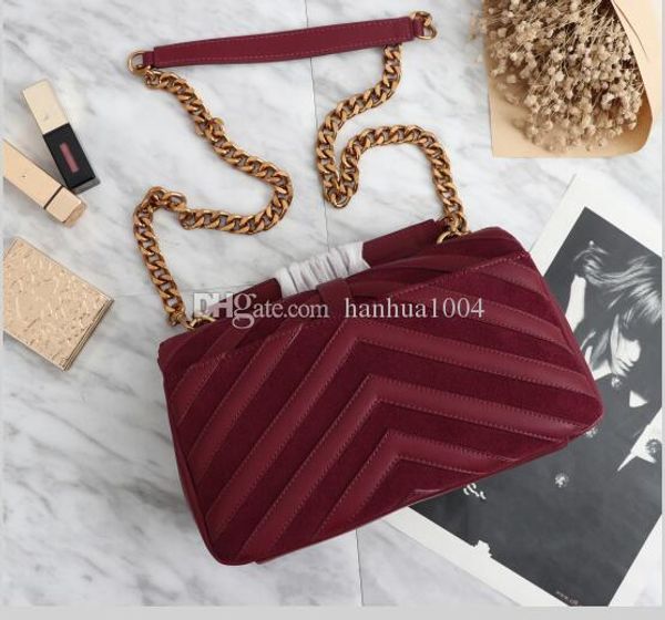 

2018 brand name fashion women handbag crossbody bag college patchwork suede leather shoulder bag