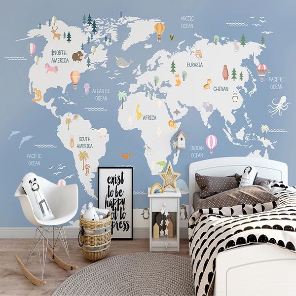 

drop shipping custom 3d p wallpaper wall painting cartoon wall home decoration non-woven wallpaper murals