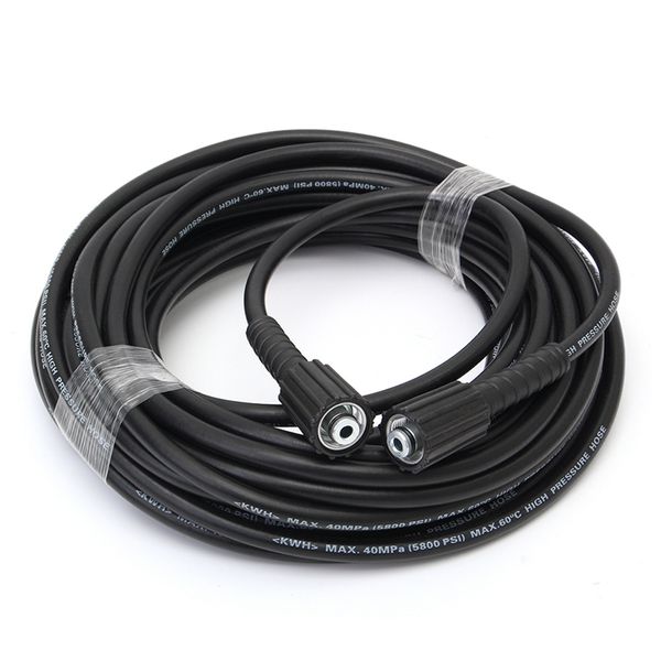 

convenient car wash hose long no water leakage 20m 4500psi high pressure water cleaner washer hose 14mm male to male connect