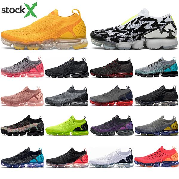 

sock 2020 quality men women trainer designer sports sneakers 2.0 triple black white cny gunsmoke pink blast pink tiger running shoes