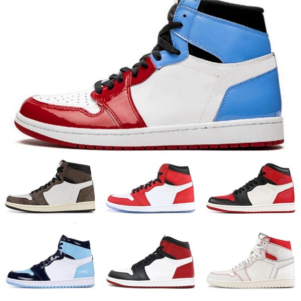 

jumpman 1 men women basketball shoes 1s high mens trainers bloodline unc union obsidian fearless pine green fashion designer sports sne#292