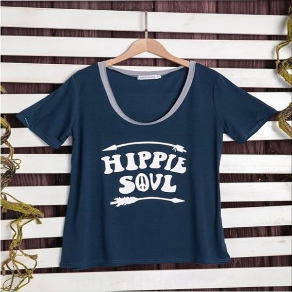 

special short sleeve contrast color round neck printing special women's short sleeve contrast color round neck printing women's t, White