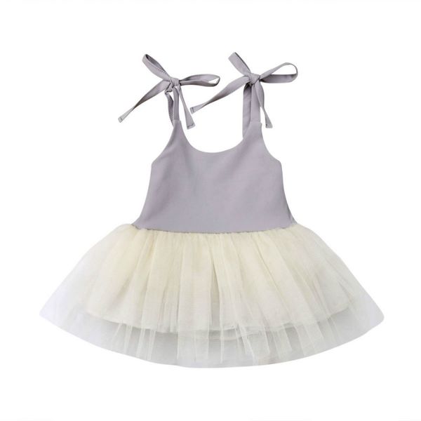 

toddler bibs girls sleeveless cute princess dress kids baby party wedding pageant tulle tutu casual children clothes dresses, Red;yellow