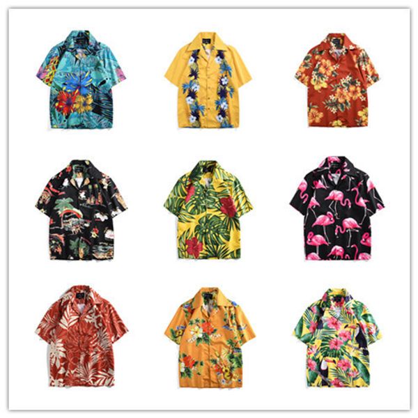 

мужской дизайнер 3d европейский размер рубашки гавайский пляж повседневная свободная прохладная рубашка с коротким рукавом рубашка, White;black