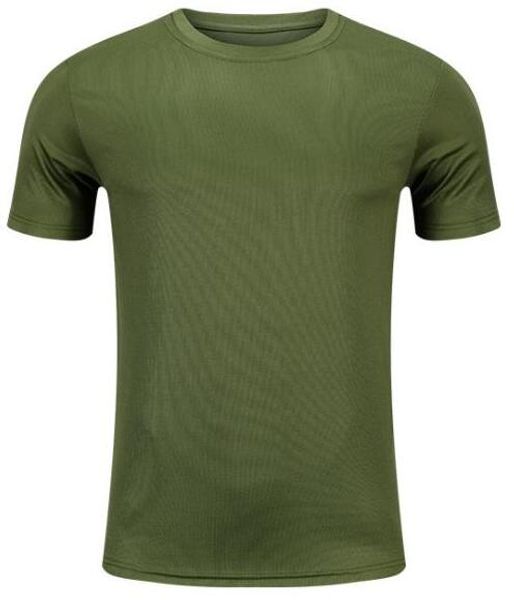

2019 men's tight clothes running short-sleeved quick-drying t-shirt 106, Black;blue