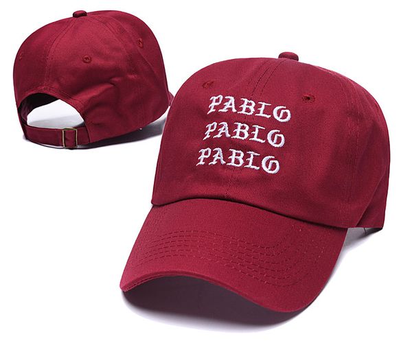 

new style pablo golf hat baseball caps snapback caps embroidery casquette hat pablo hats hip hop cap ing, Blue;gray