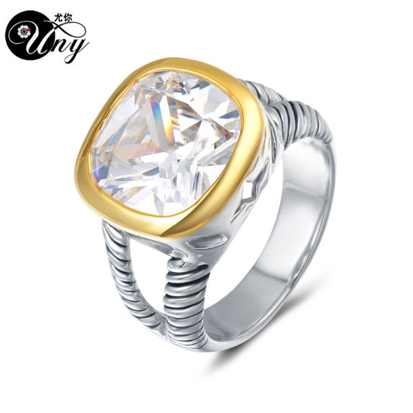 

uny ring витой кабель проволочные кольца дизайнер fshion бренд david vintage love antique ring женские ювелирные изделия старинные антикварн, Silver