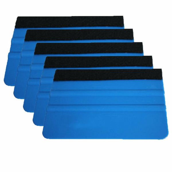 

5pcs felt edge squeegee car film tool plate multifunctional cleaning sticker wrap tools