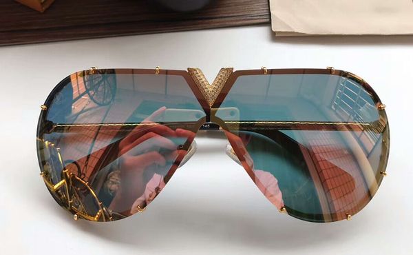 

металл золото пилотные солнцезащитные очки камни зеркальные линзы sonnenbrille солнцезащитные очки люди солнцезащитные очки uv 400 защита но, White;black