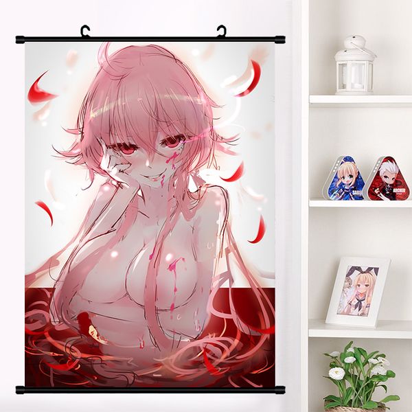 

japanese anime mirai nikki amano yukiteru gasai yuno wall scroll mural poster wall hanging poster home decor collection