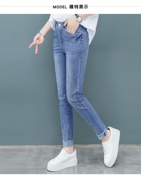 

the blue new age season loose thin retro fashion haroun pants straight