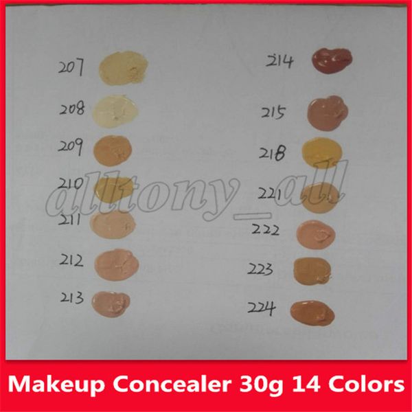 Famous D Concealer Makeup Cover Foundation Cream Make Up 30g 50th Anniversary Limited Version Cosmetic 14 Farben Drop Shiping