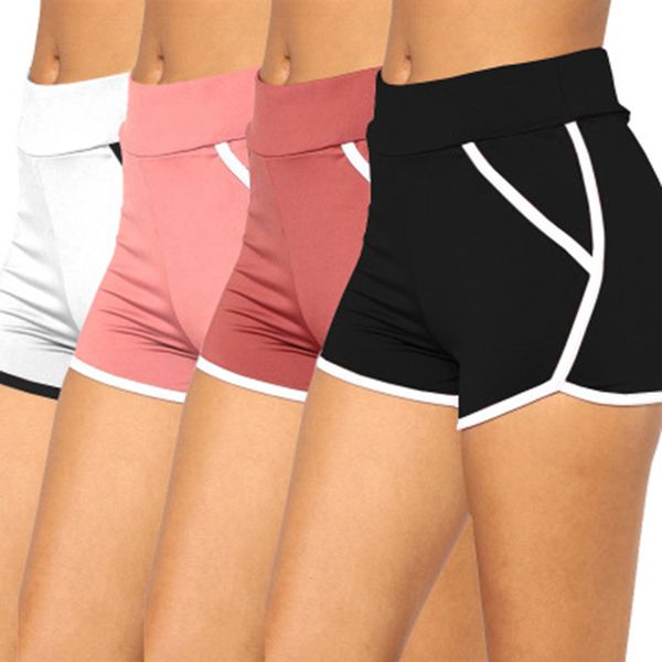 high waisted activewear shorts