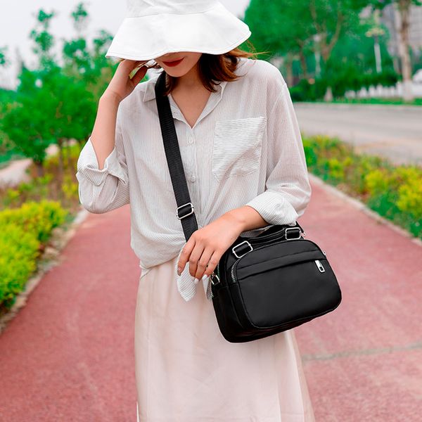 

fashion 2019 women casual shoulder small crossbody bag simple satchel printed handbag beach shopping bag