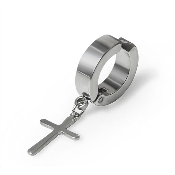 

оптовая 1 пар женщины клинкеров исследование серьги мужчины 316l titanium стальные черные исследование серег женские мужские аксессуары, Golden;silver