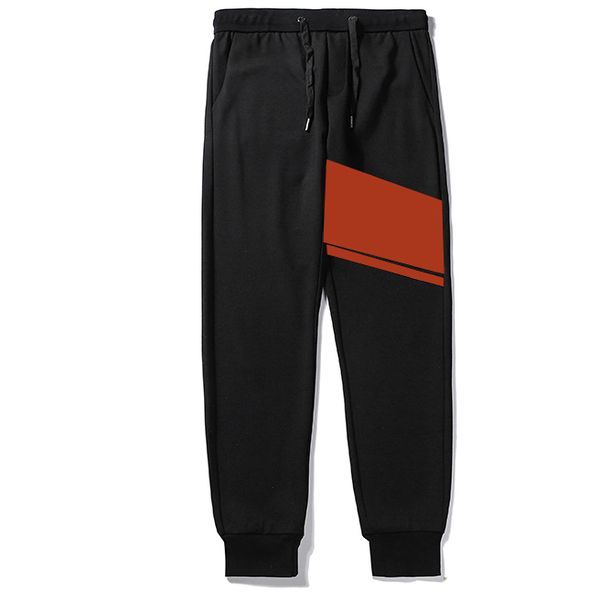 

дизайнер мужские брюки модные брюки asual мужская мода горячие продажи бегун брюки девушка голова новое прибытие мужской бренд двойной f пис, Black