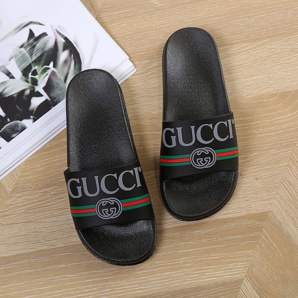 

2019 077 new hoe luxury lide ummer fa hion wide flat lippery andal lipper flip flop hipping 13 gucci 13 men woman hoe