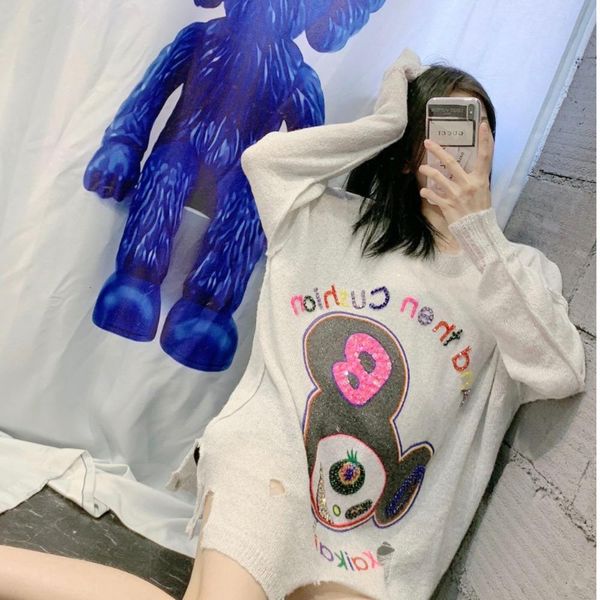 

женский свитер повседневная мода свитер размер s  l удобный теплый wsj000#112537 shopping05, White;black