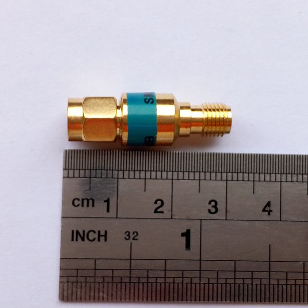 Freeshipping 150 Stück 2W SMA-JK Koaxial-HF-Dämpfungsglied DC bis 6,0 GHz 50 Ohm