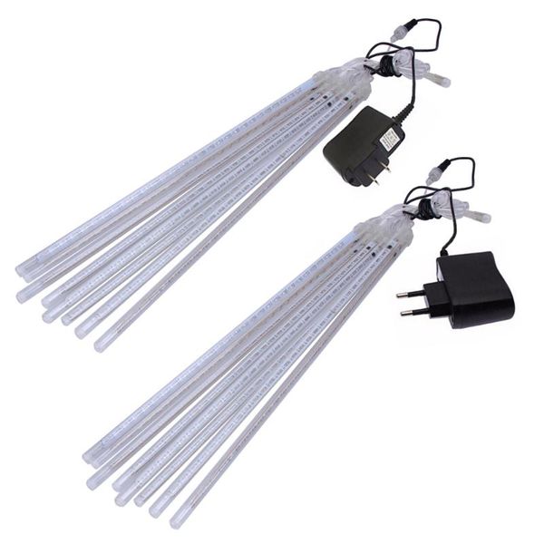 

50cm meteor shower rain tube decorative guirlande led outdoor garland fairy