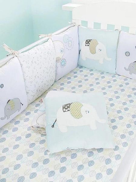 

baby bed protector crib bumper pads baby bed bumper in the crib cot safety cotton blend bedding set rail