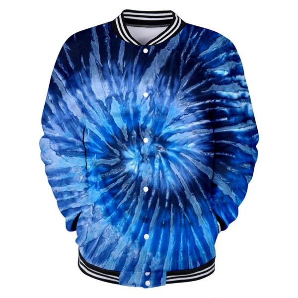 

stand collar tie dye sweatshirt fashion new swirl pattern 3d xxs-4xl casual products men and women jacket style print, Black;brown