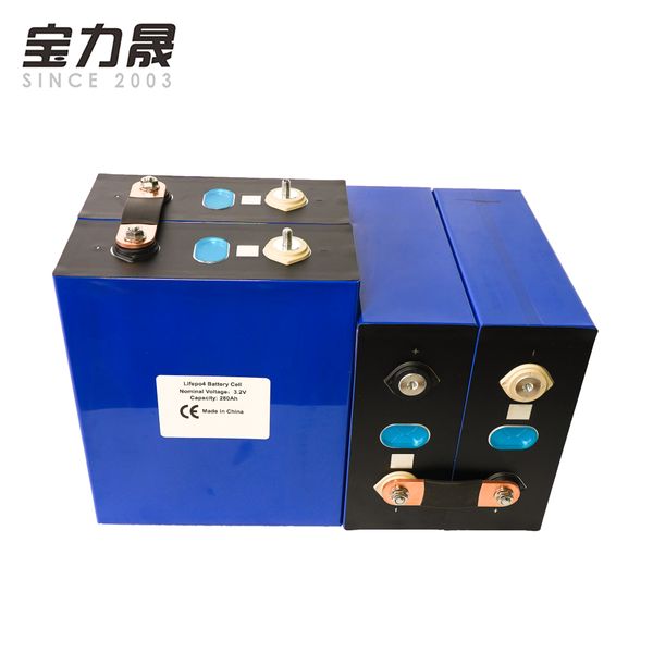

4pcs 3.2v280ah lifepo4 rechargeable battery lithium iron phosphate cell solar 12v280ah 12v300ah cells not 200ah eu us tax free