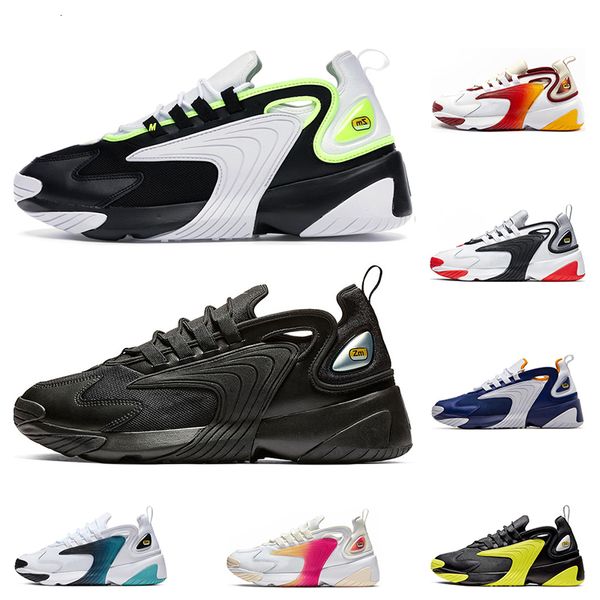 

2020 zoom 2k m2k running shoes for mens womens fashion black pink triple white black orange bule purple sports sneakers trainers