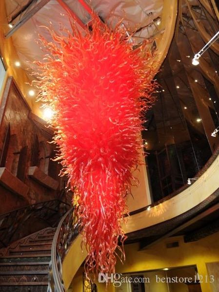 

100% mouth blown borosilicate murano glass chandelier pendant light art hall light villa l lobby moroccan pendant lighting