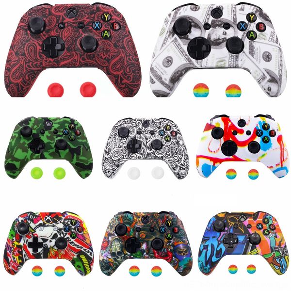 

wgx5w silicone thumb grips stick handle rocker ps3 ps4 case antiskid for protective cap xbox one switch pro controller gamepad mario series