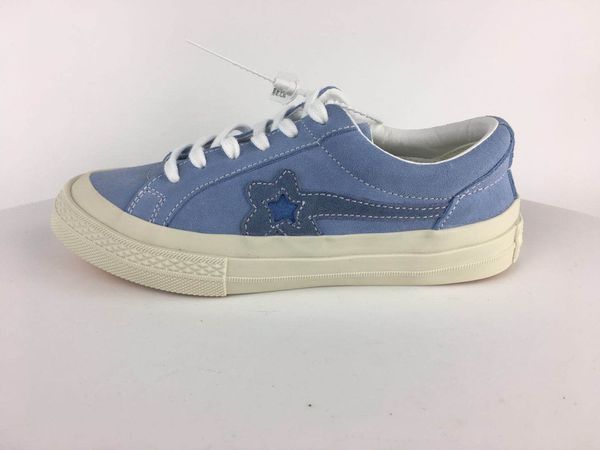 

designer men casual shoes women canvas sneaker low lace-up suede leather sneaker blue the creator one star x golf couple canvas shoes, Black