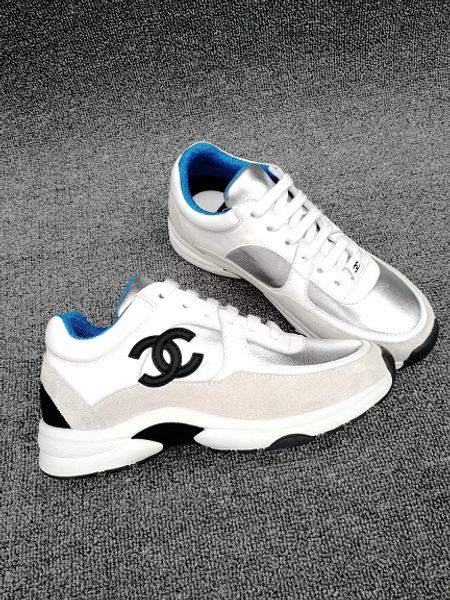 

Limited ale 2019 women de igner luxury ca ual hoe multi color uede leather dad neaker women brand fa hion lei ure hoe with box