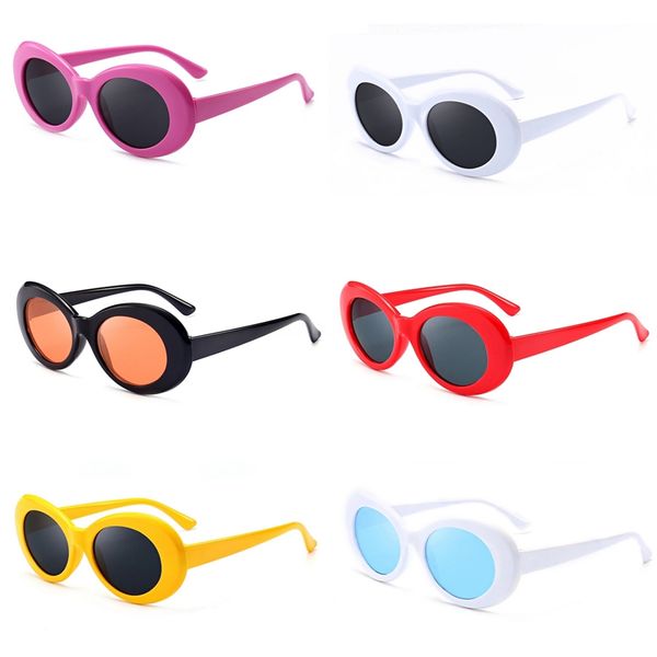 

new fashion circular hiphop sunglasee yxvaxl hiphop sunglasee gold frame brown 50mm glass lens uv400 protection brown case #2304, White;black