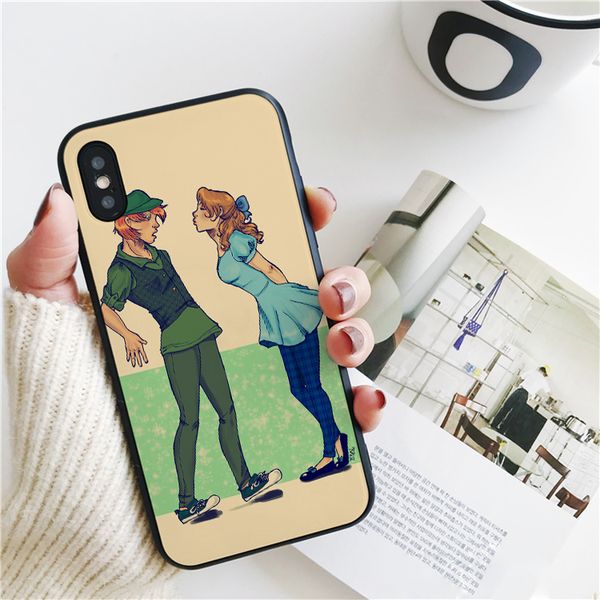 

coque peter pan wendy cover for iphone 11 pro xs max xr case for iphone 8 7 6s plus 5s se 5 case soft silicone cover.