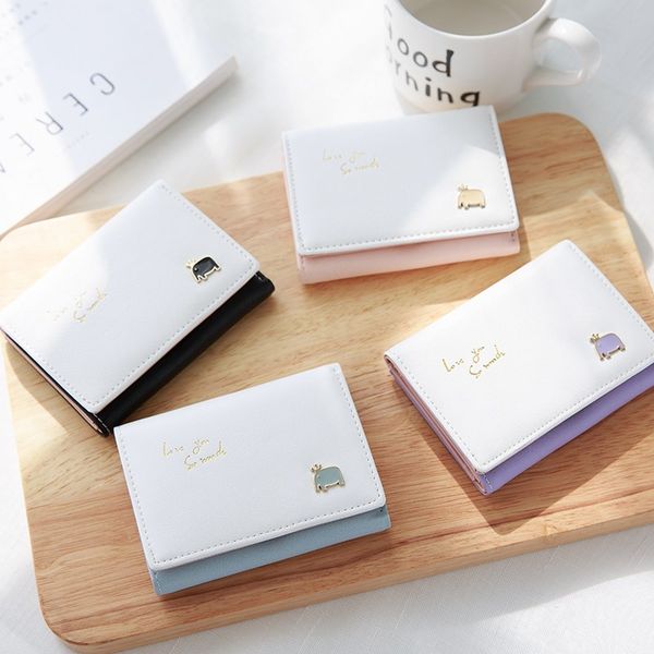 

handmade small wallet large capacity zipper wallet ladies long fashion women's clutch bag 2019 new mobile phone bag purse, Red;black